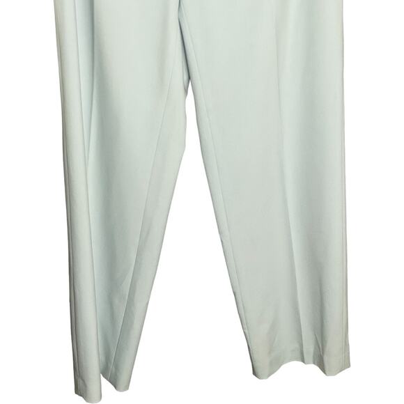 Talbots Womens Pants Stretch Straight Leg Side Zip Baby Light Blue Size 6 - Picture 5 of 9
